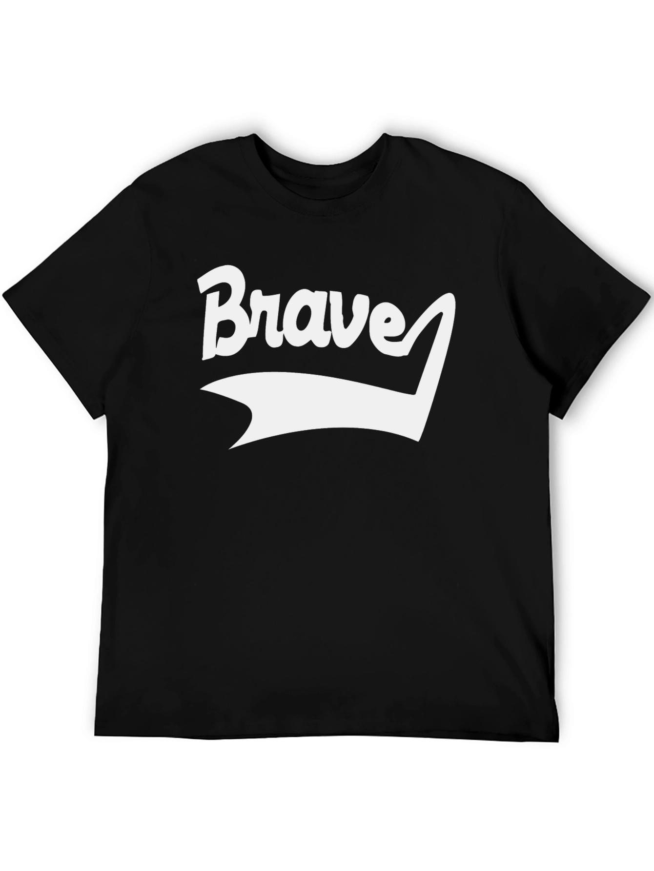 Brave Graphic Tee - Classic Black T-Shirt