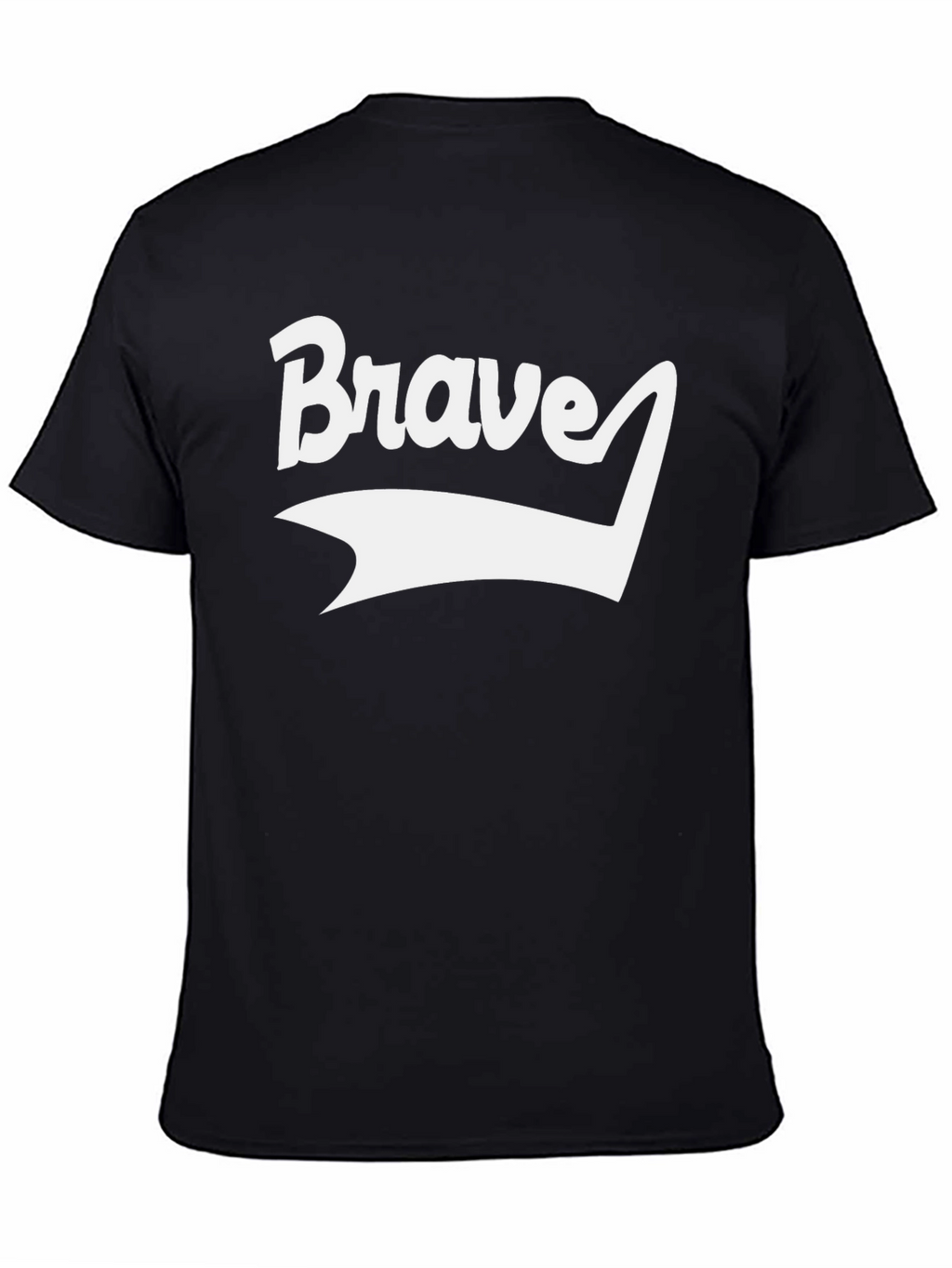 Brave Graphic Tee - Classic Black T-Shirt