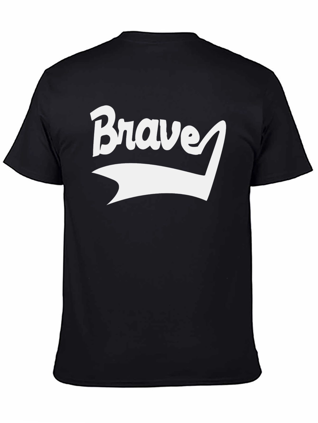 Brave Graphic Tee - Classic Black T-Shirt