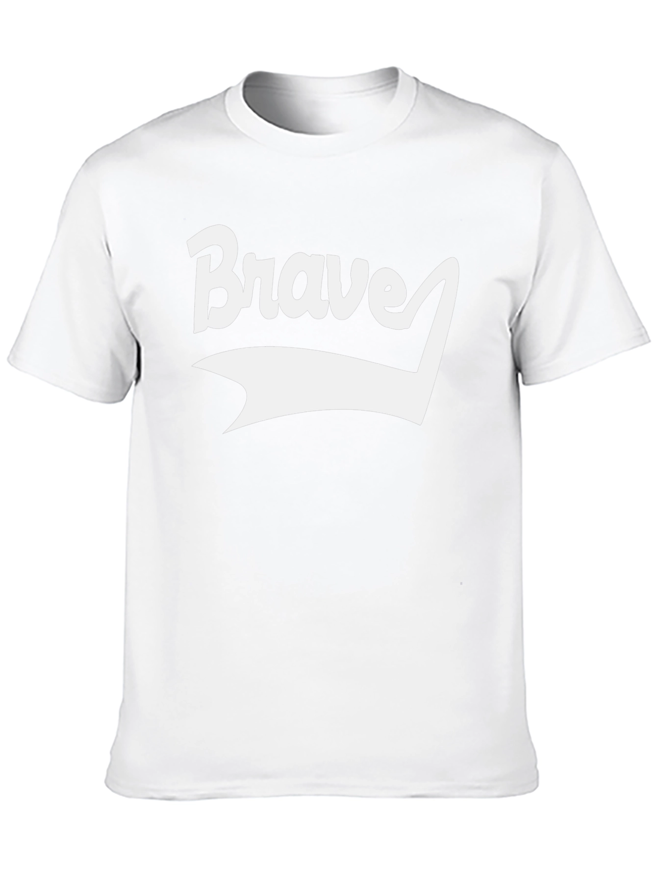 Brave Graphic Tee - Classic Black T-Shirt