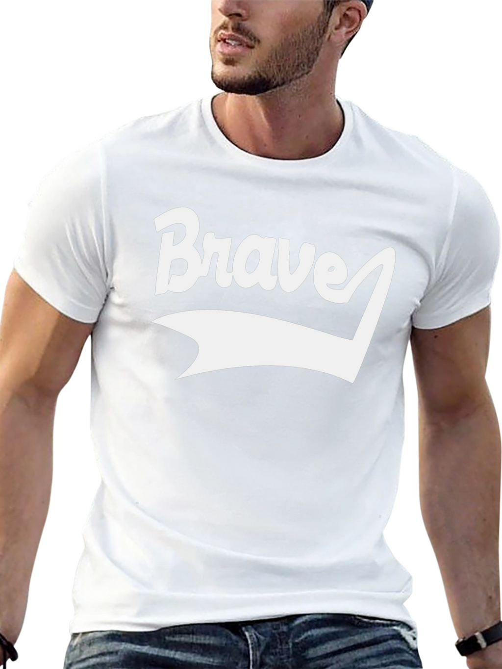 Brave Graphic Tee - Classic Black T-Shirt