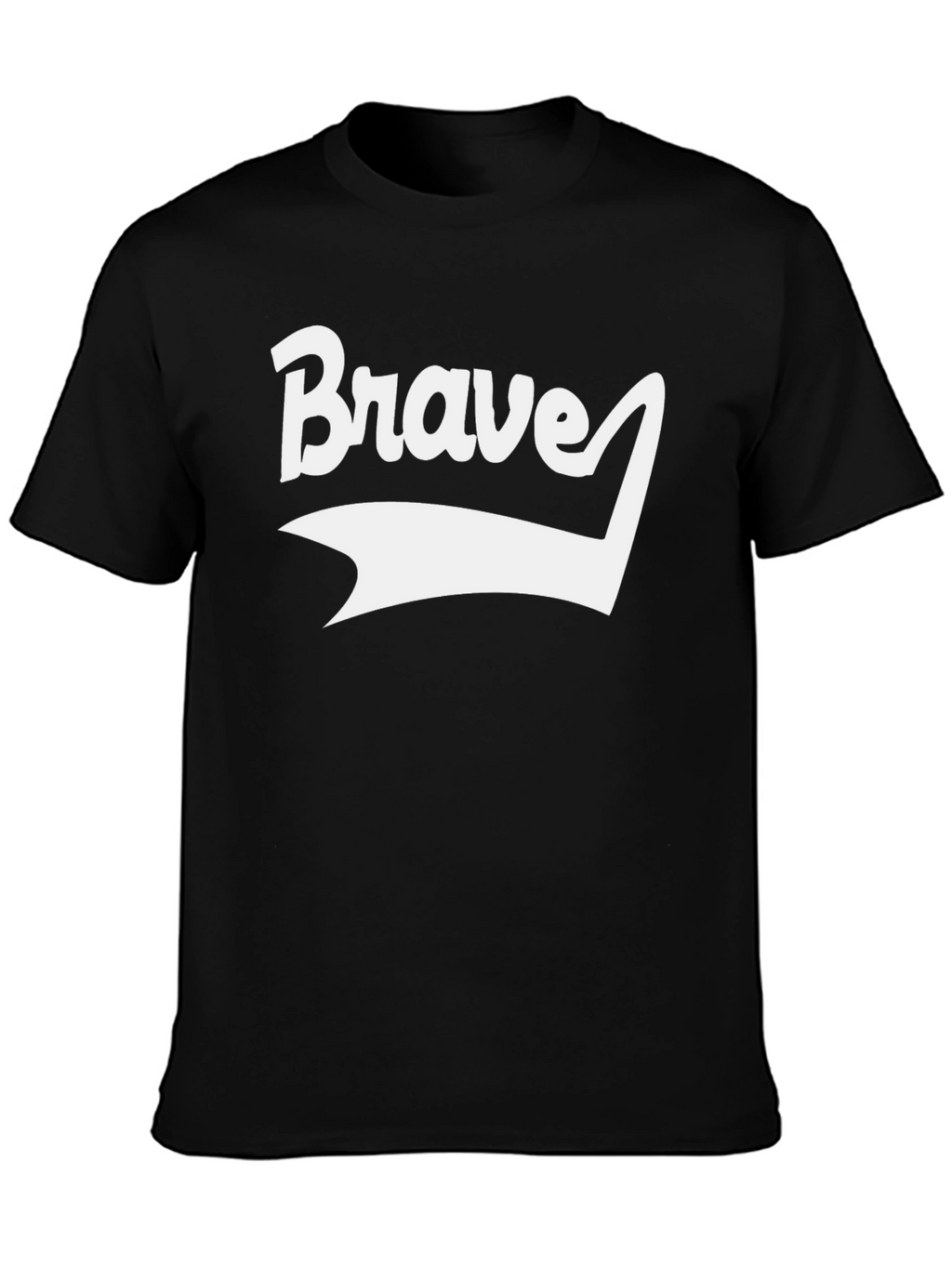 Brave Graphic Tee - Classic Black T-Shirt