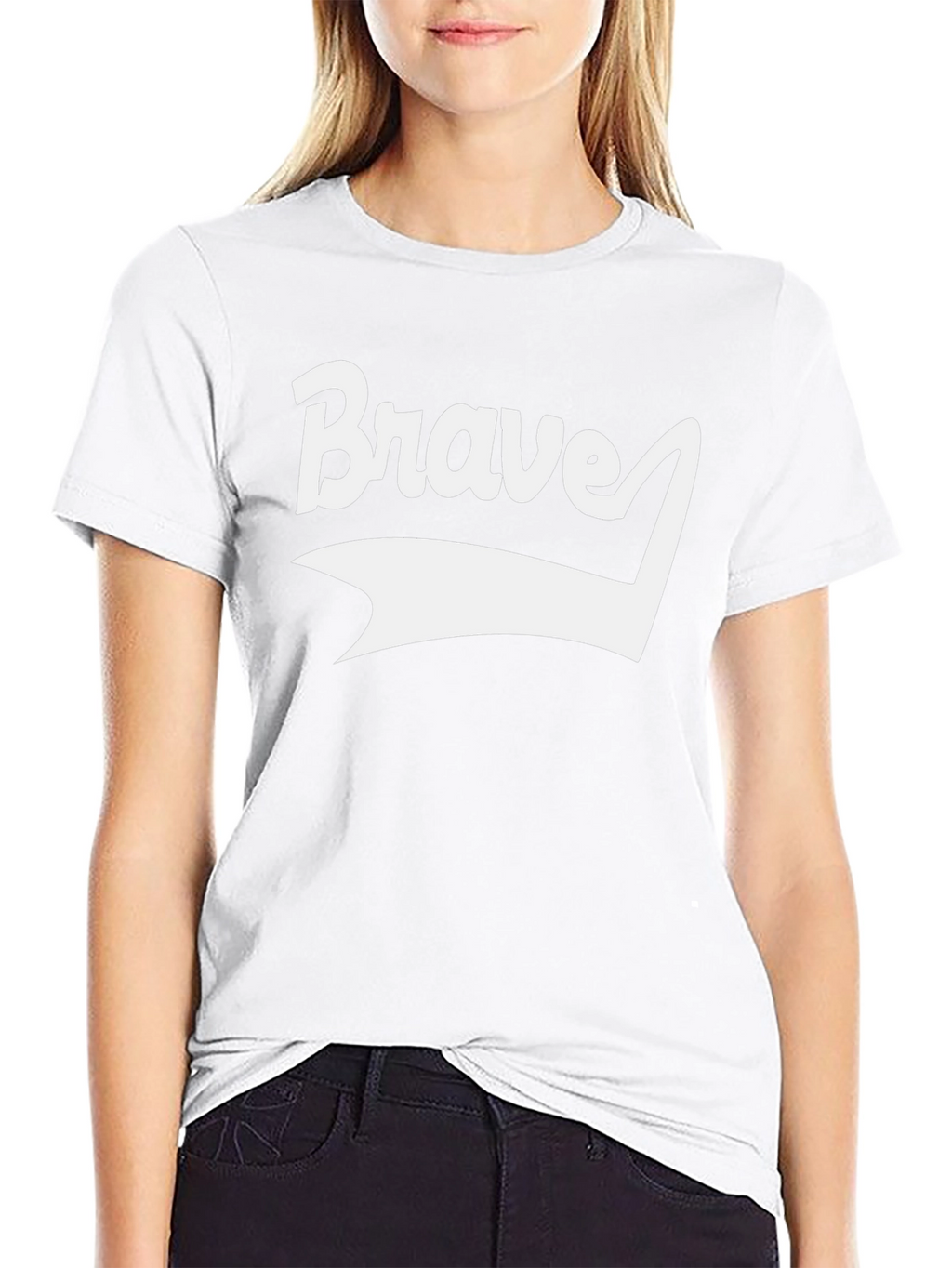Brave Graphic Tee - Classic Black T-Shirt