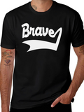 Brave Graphic Tee - Classic Black T-Shirt