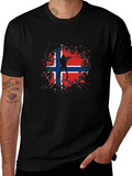 Norway Biathlon T-Shirt - Nordic Skiing Tee
