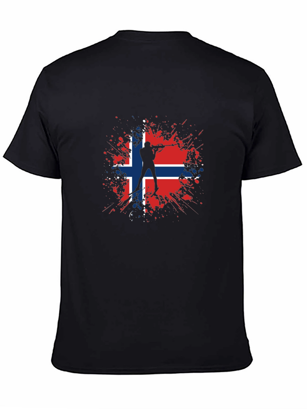 Norway Biathlon T-Shirt - Nordic Skiing Tee