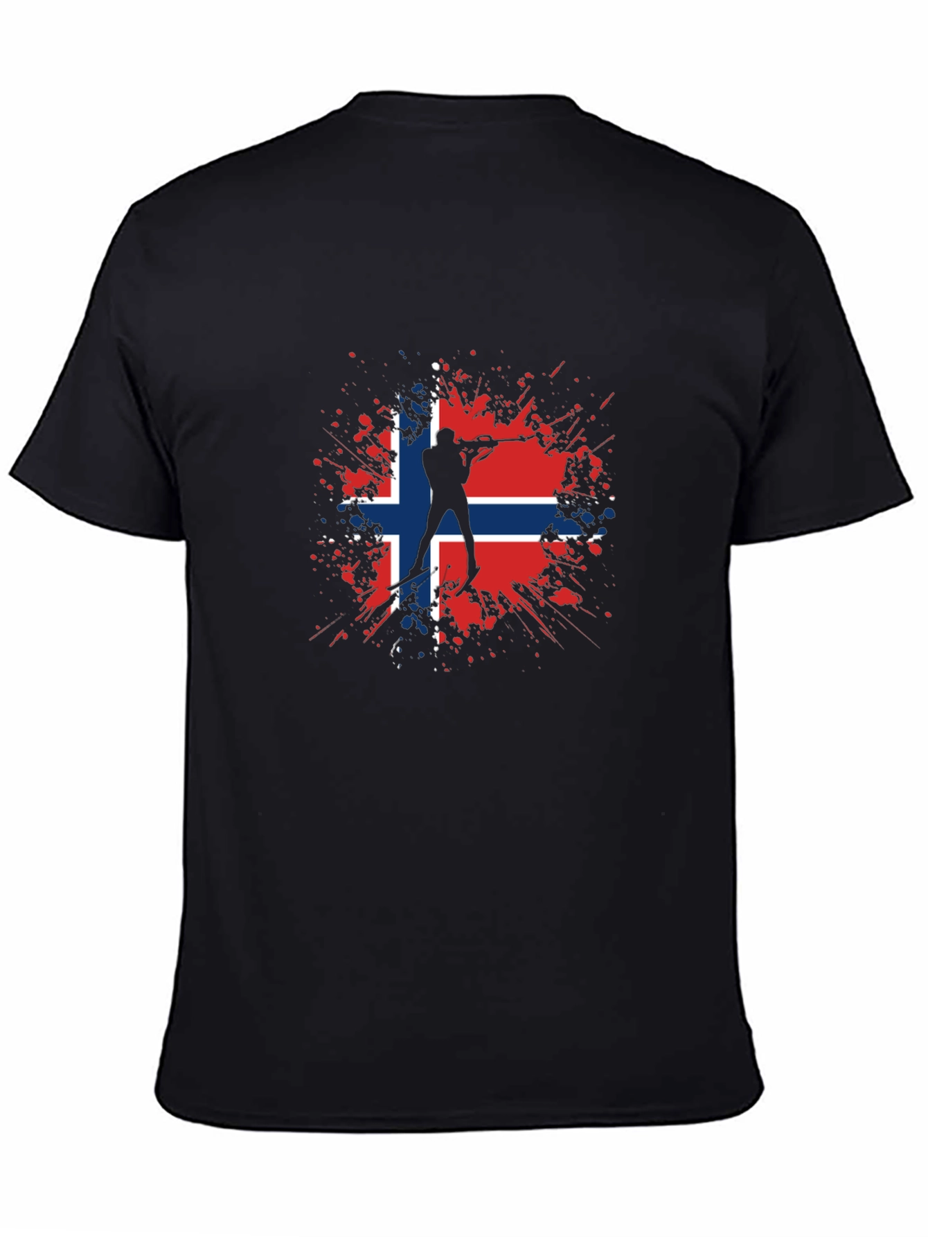 Norway Biathlon T-Shirt - Nordic Skiing Tee