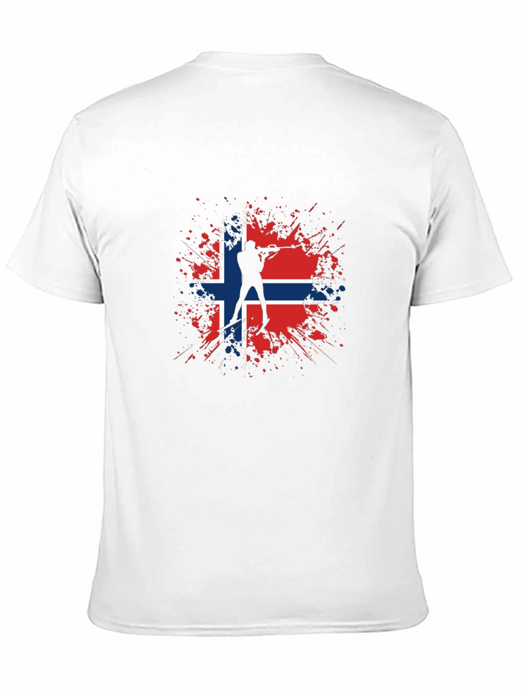 Norway Biathlon T-Shirt - Nordic Skiing Tee
