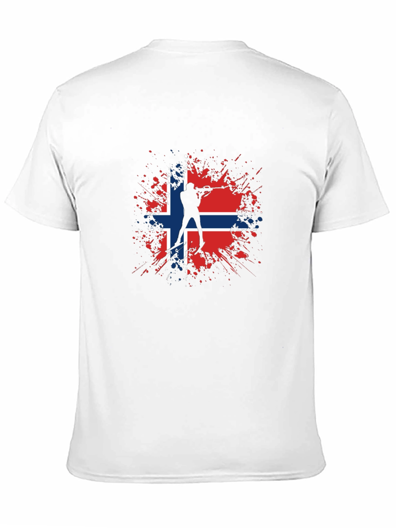 Norway Biathlon T-Shirt - Nordic Skiing Tee