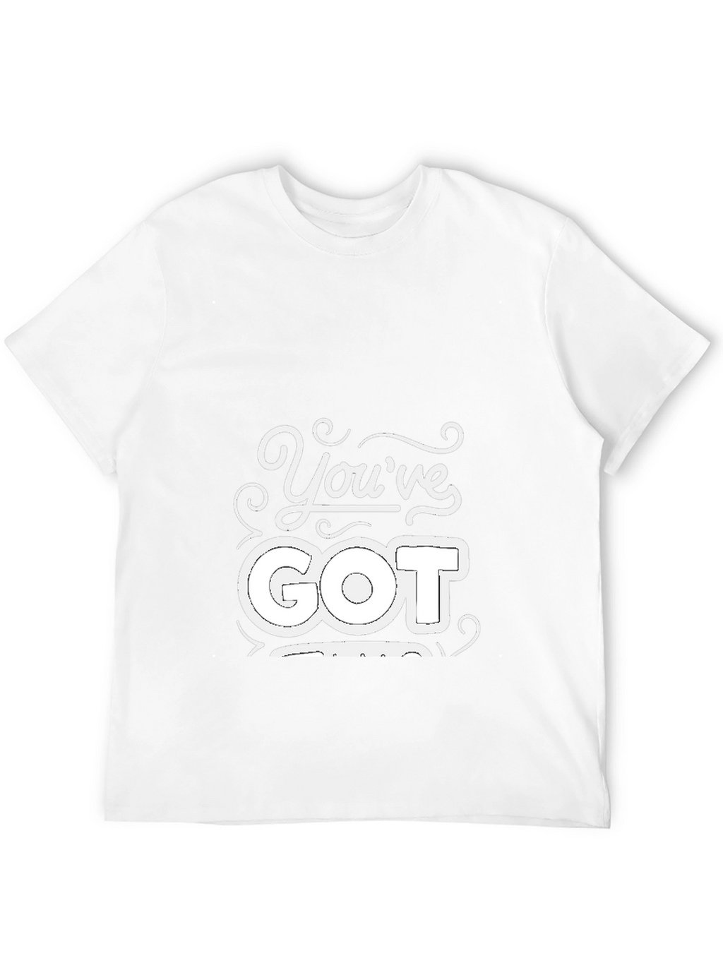Youve Got This! Black Graphic Tee