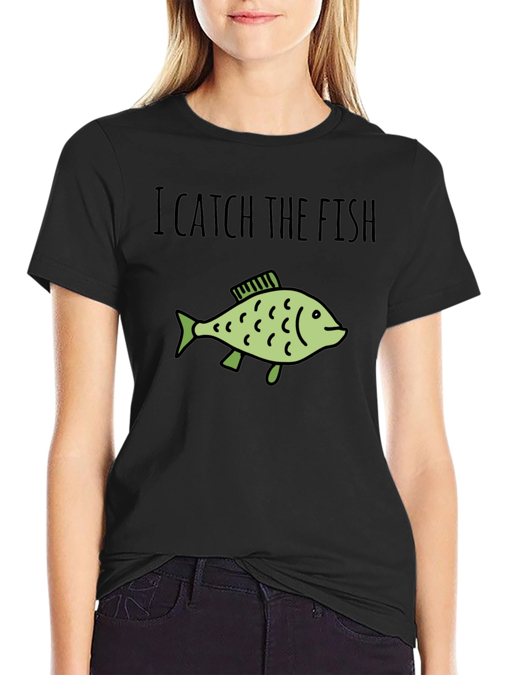 I Catch The Fish Graphic T-Shirt