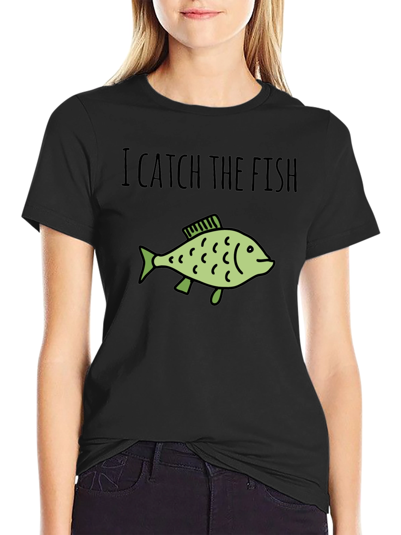 I Catch The Fish Graphic T-Shirt