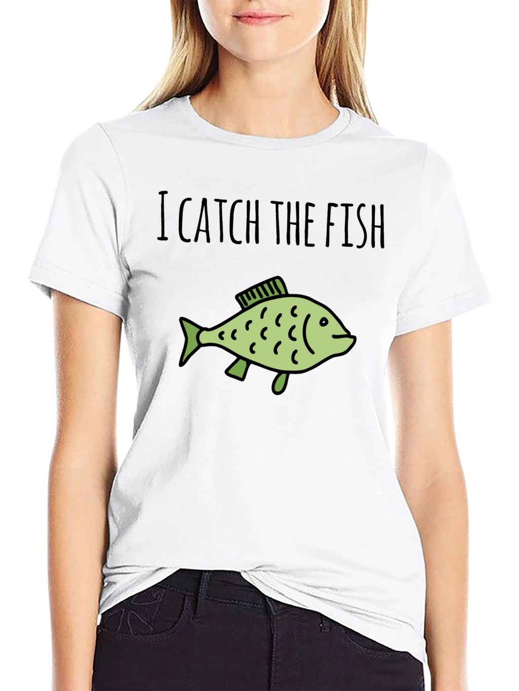 I Catch The Fish Graphic T-Shirt