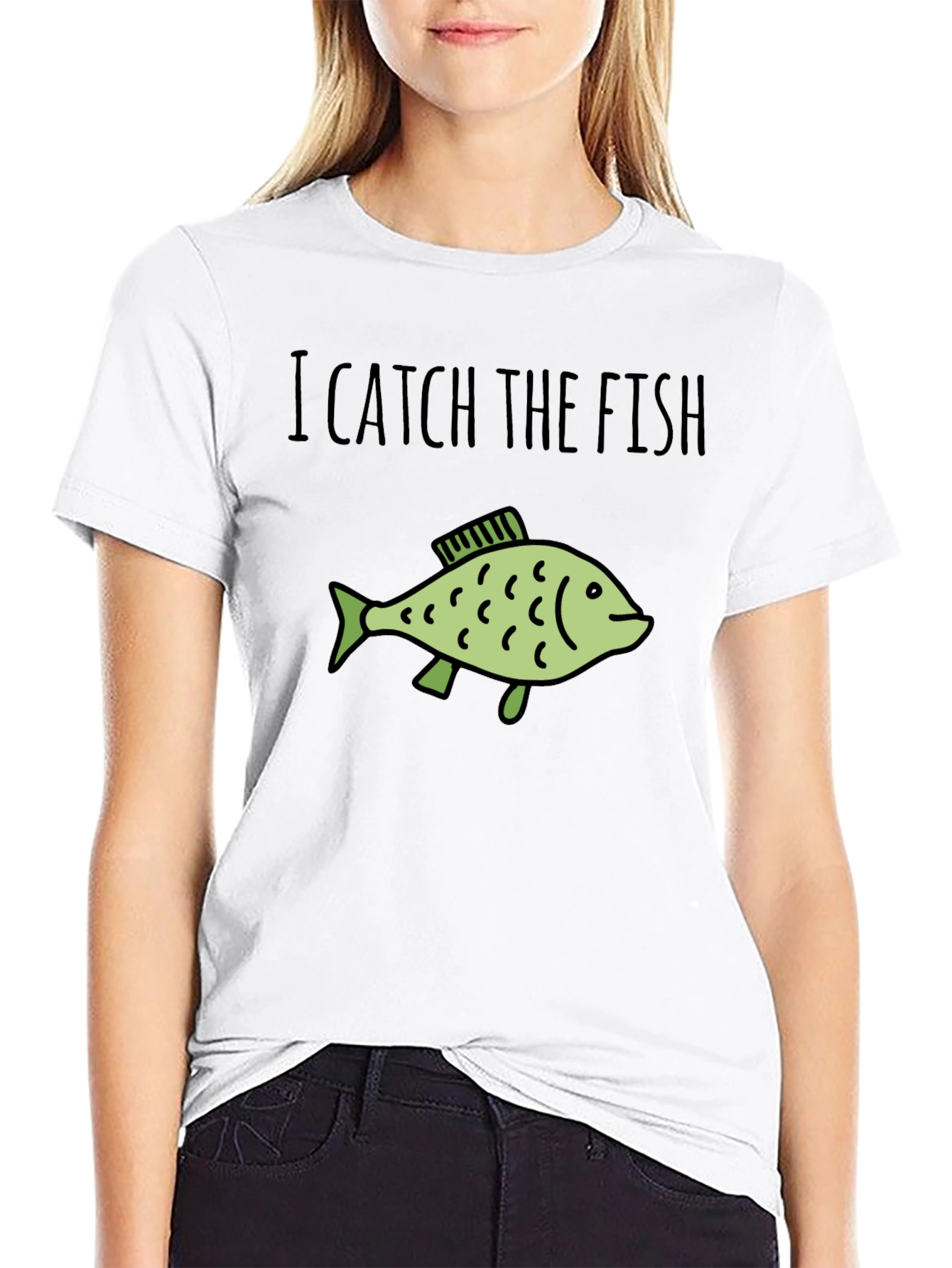 I Catch The Fish Graphic T-Shirt