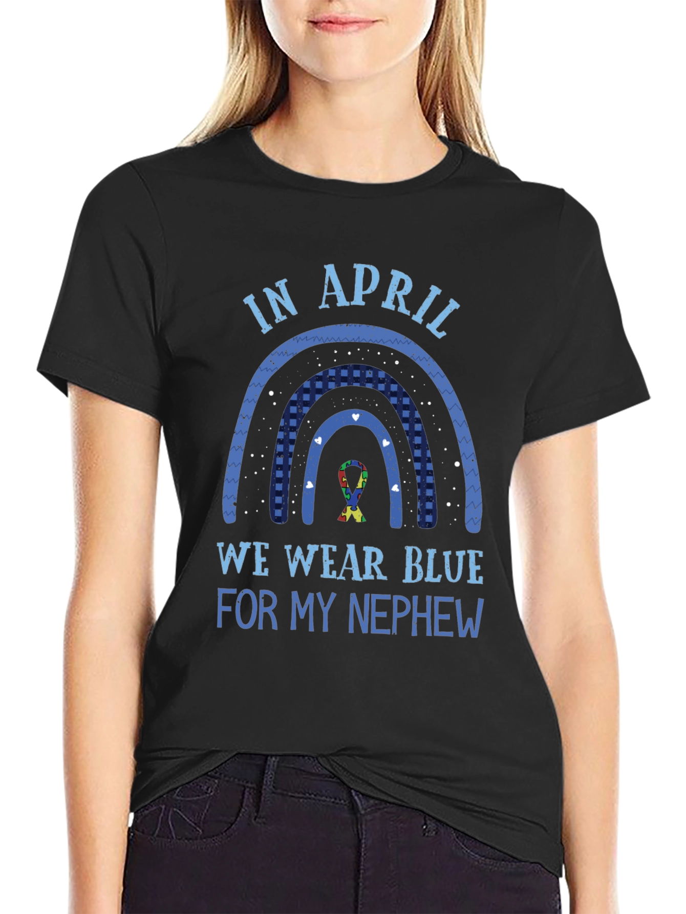 Autism Awareness For My Nephew T-Shirt