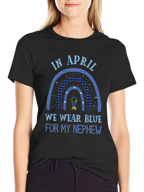 Autism Awareness For My Nephew T-Shirt