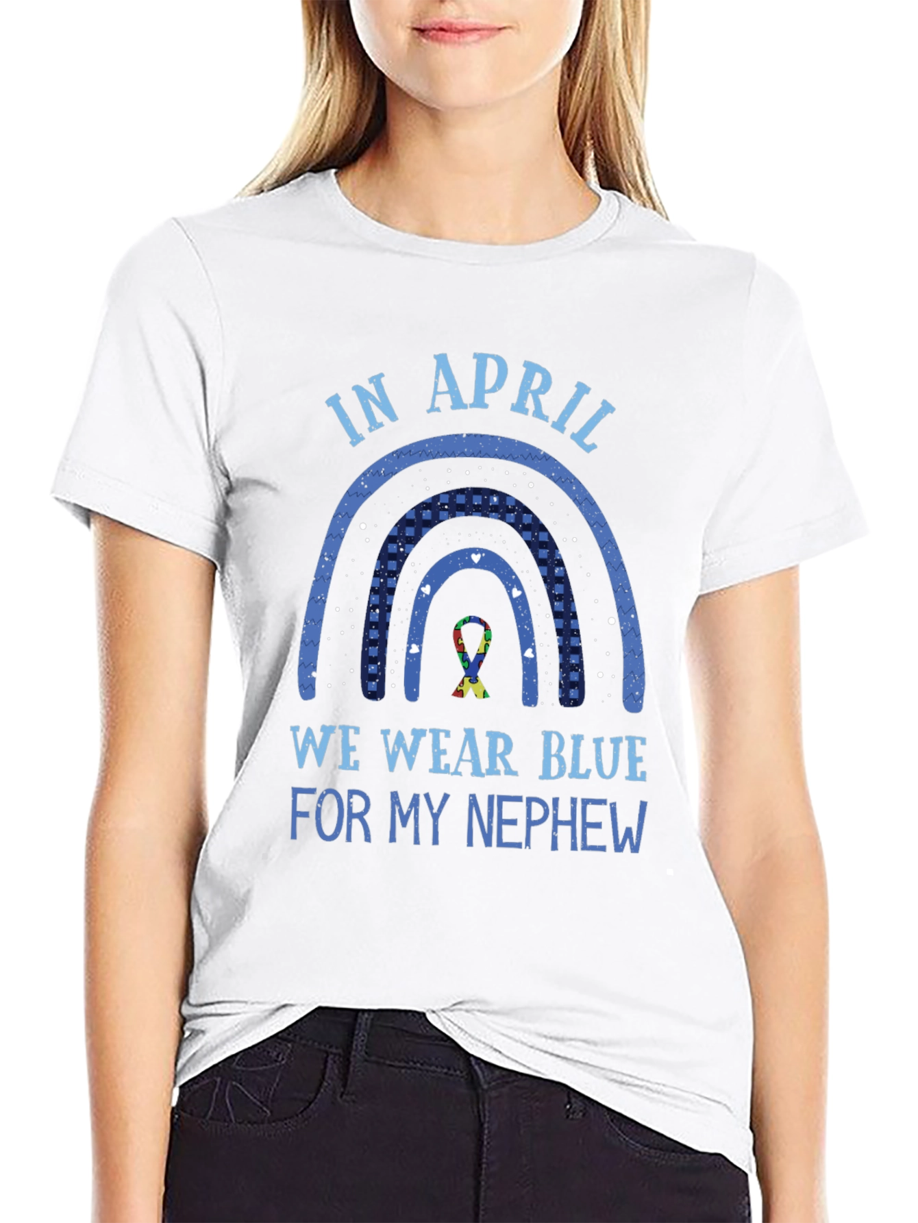 Autism Awareness For My Nephew T-Shirt