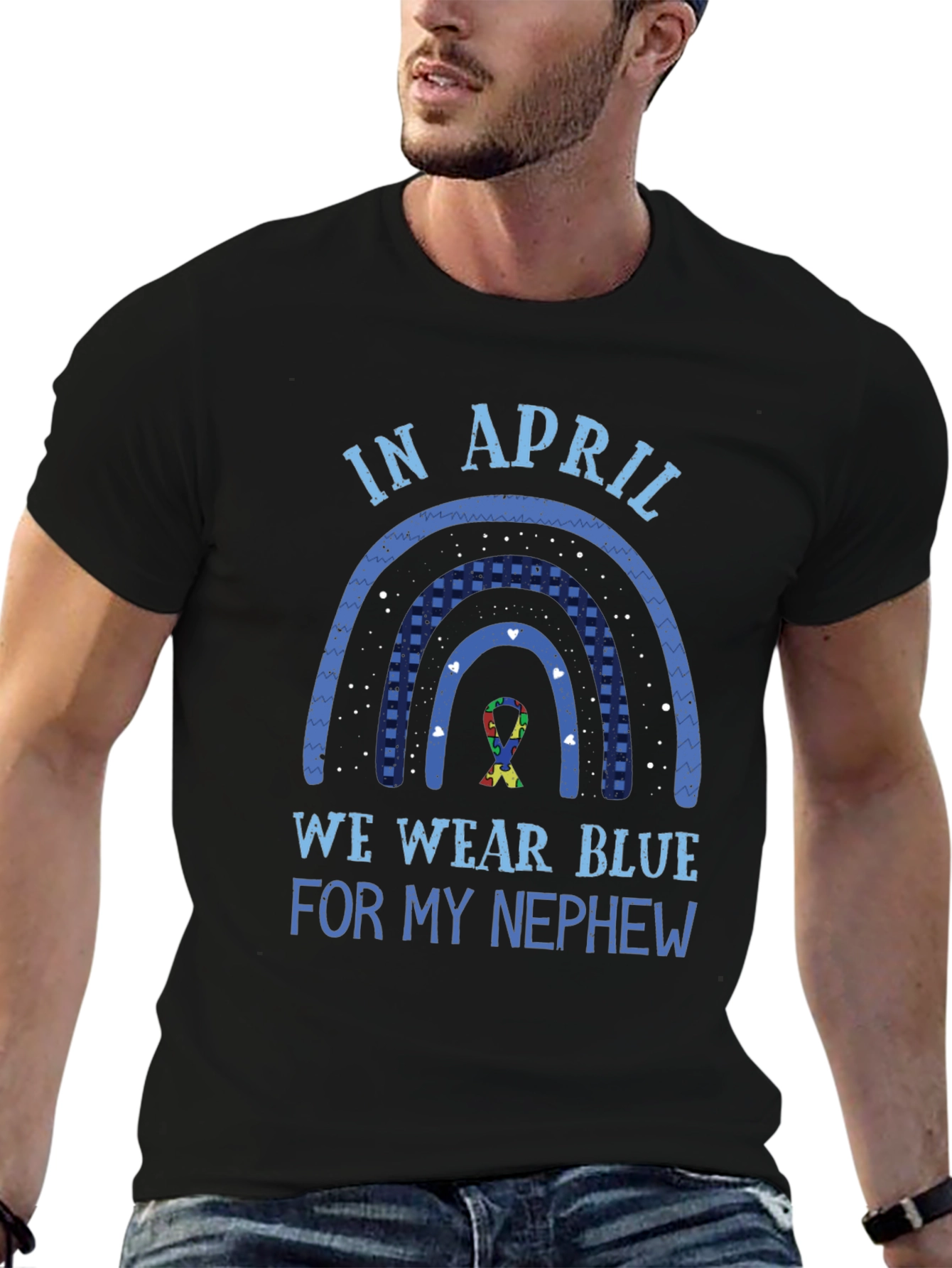 Autism Awareness For My Nephew T-Shirt