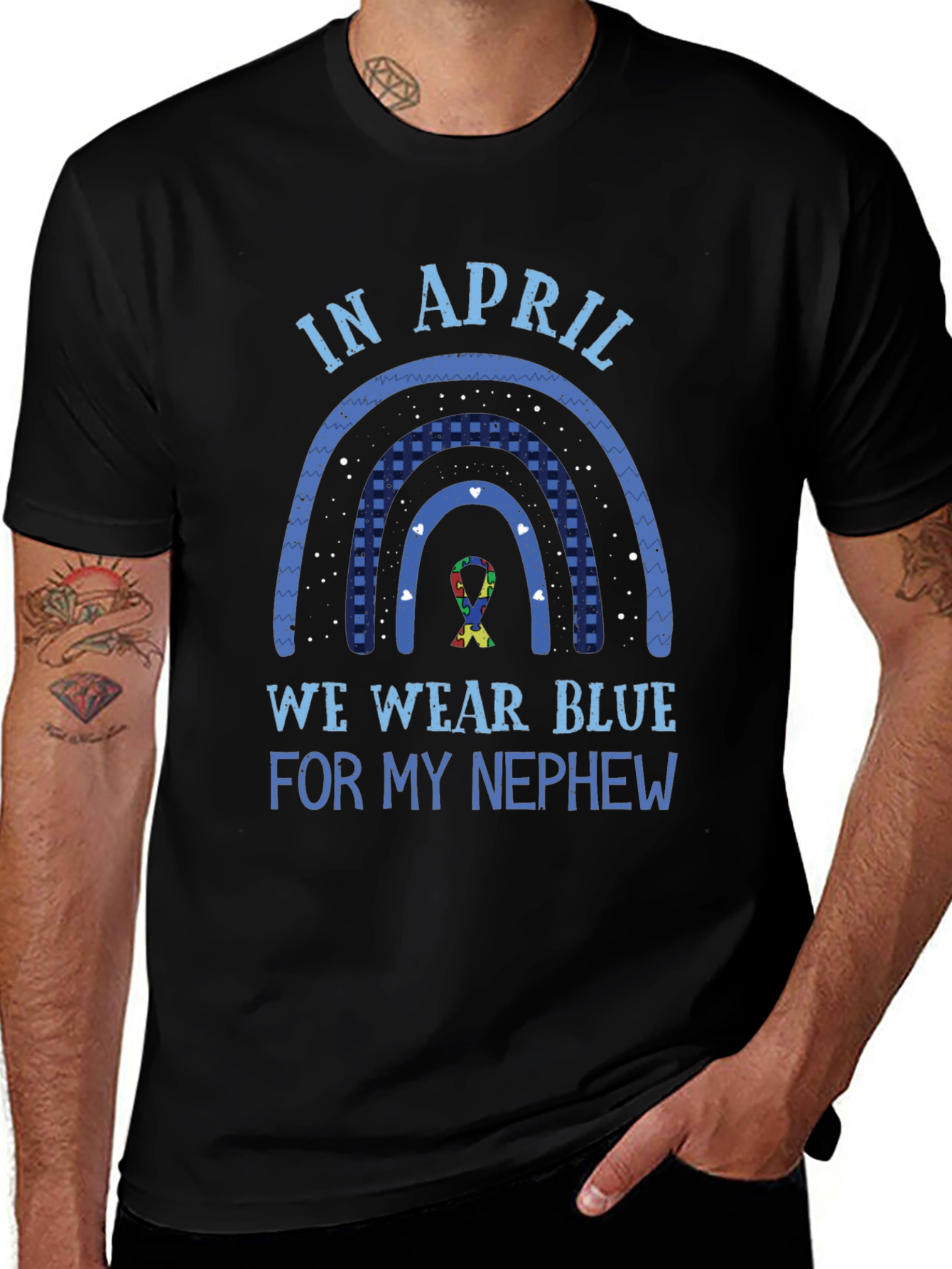 Autism Awareness For My Nephew T-Shirt