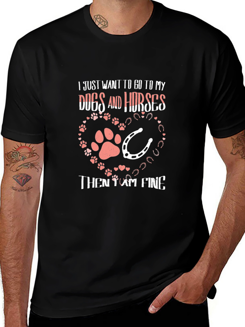 Dogs and Horses T-Shirt