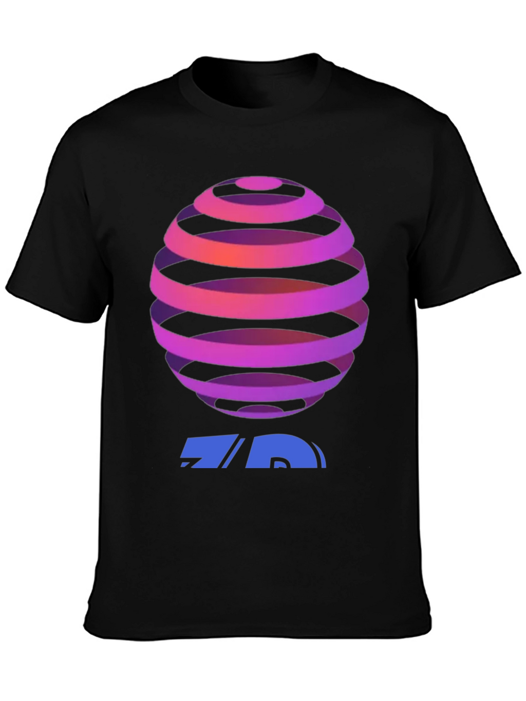 Geometric Sphere Graphic T-Shirt