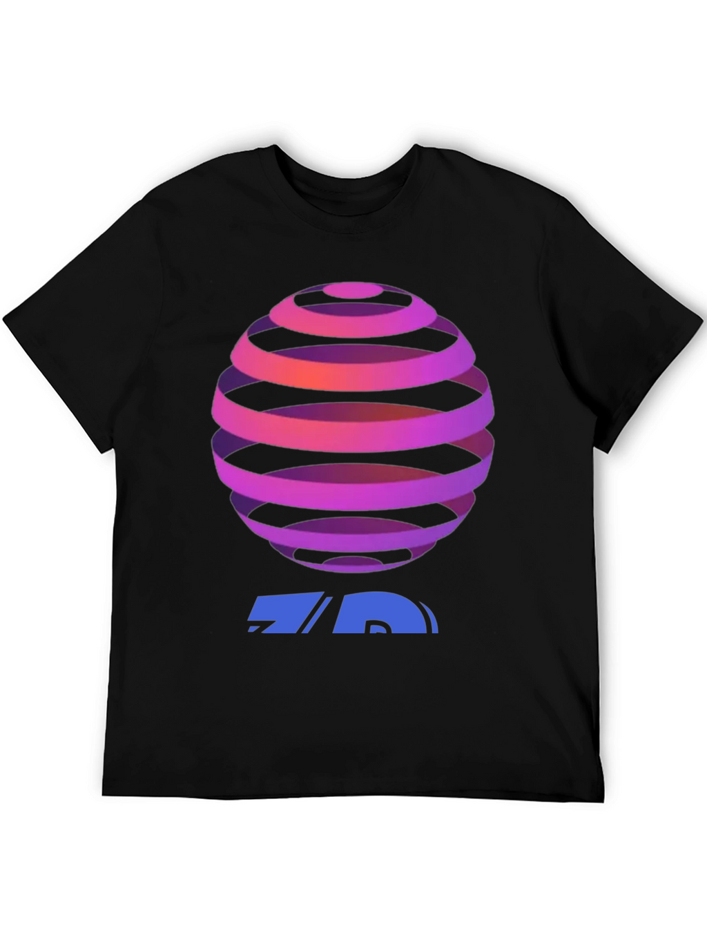 Geometric Sphere Graphic T-Shirt