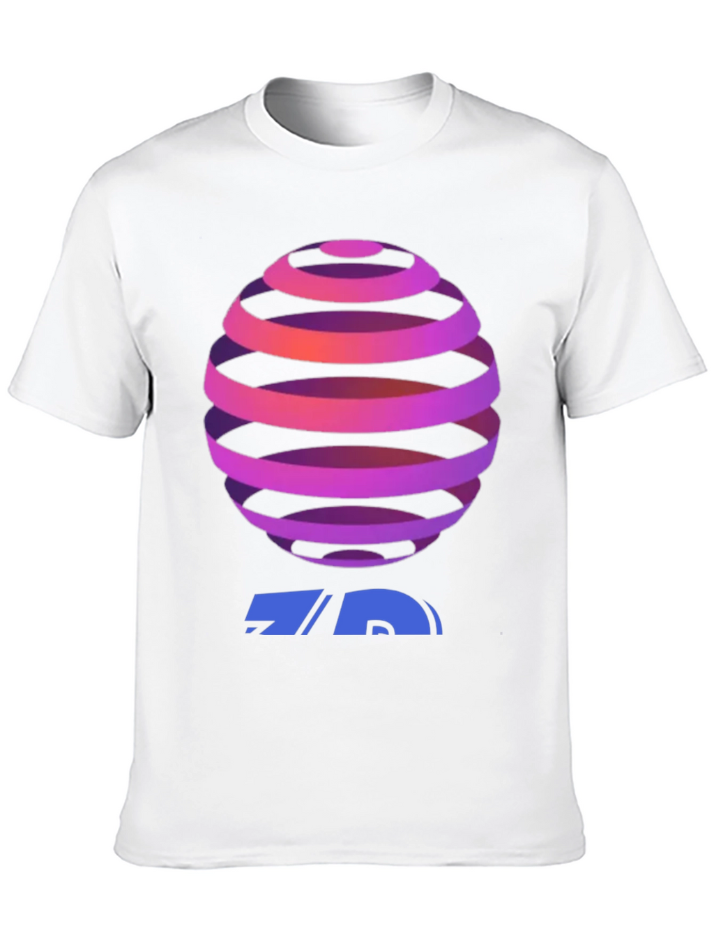 Geometric Sphere Graphic T-Shirt