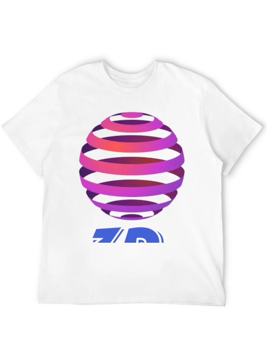 Geometric Sphere Graphic T-Shirt