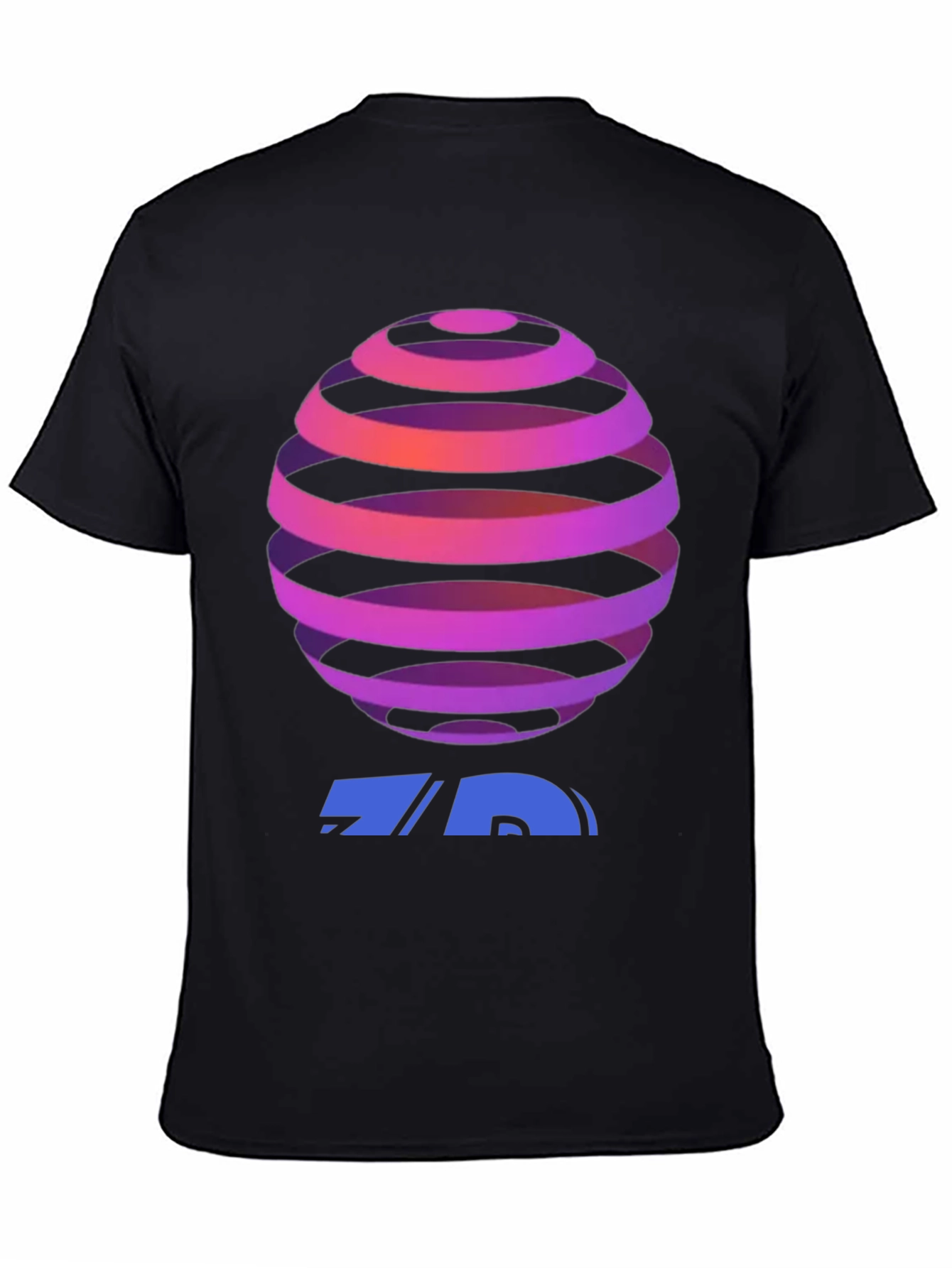 Geometric Sphere Graphic T-Shirt