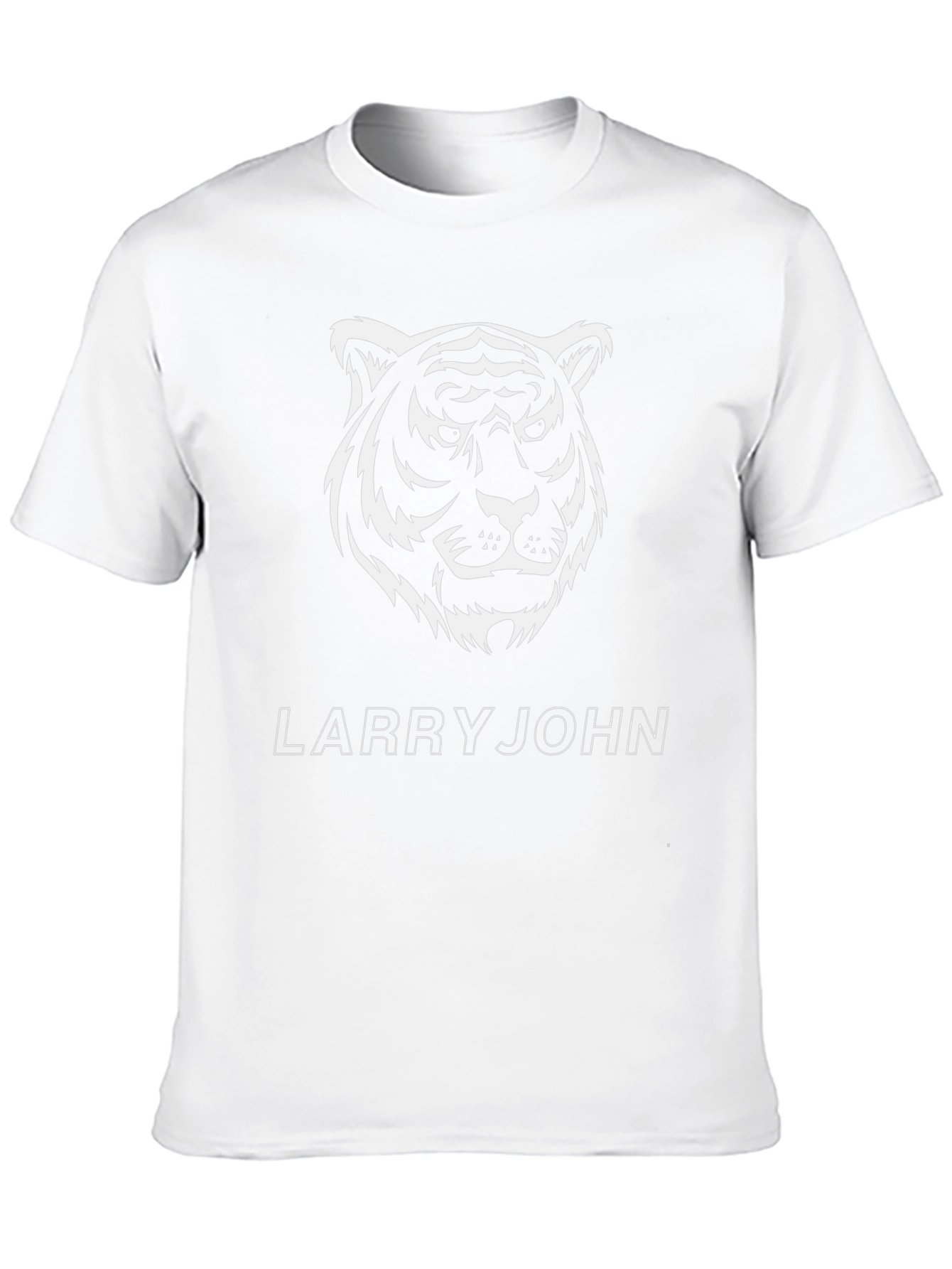 Tiger Graphic T-Shirt - Mens Black Tee