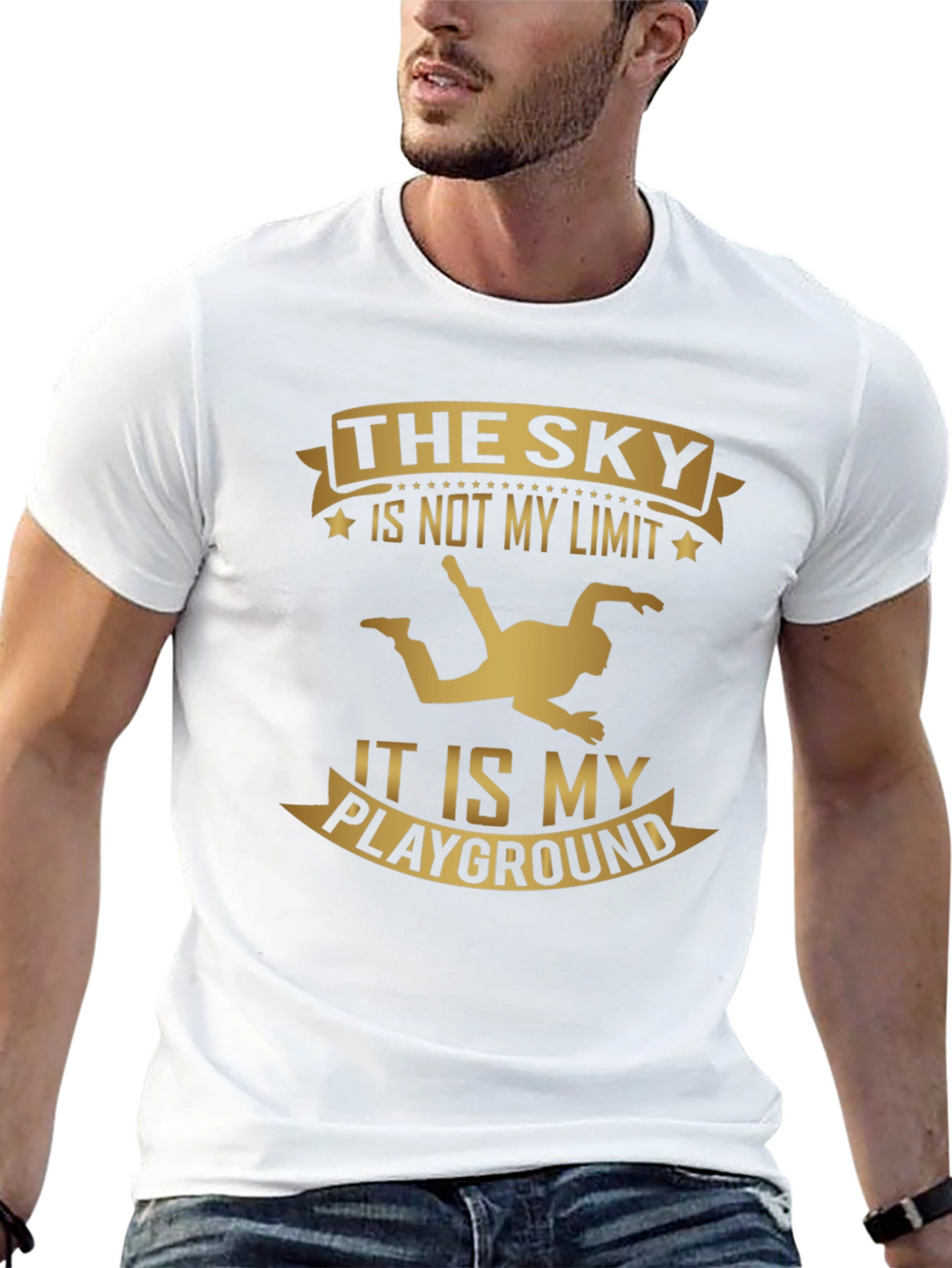 Skydiving T-Shirt: Sky is My Playground