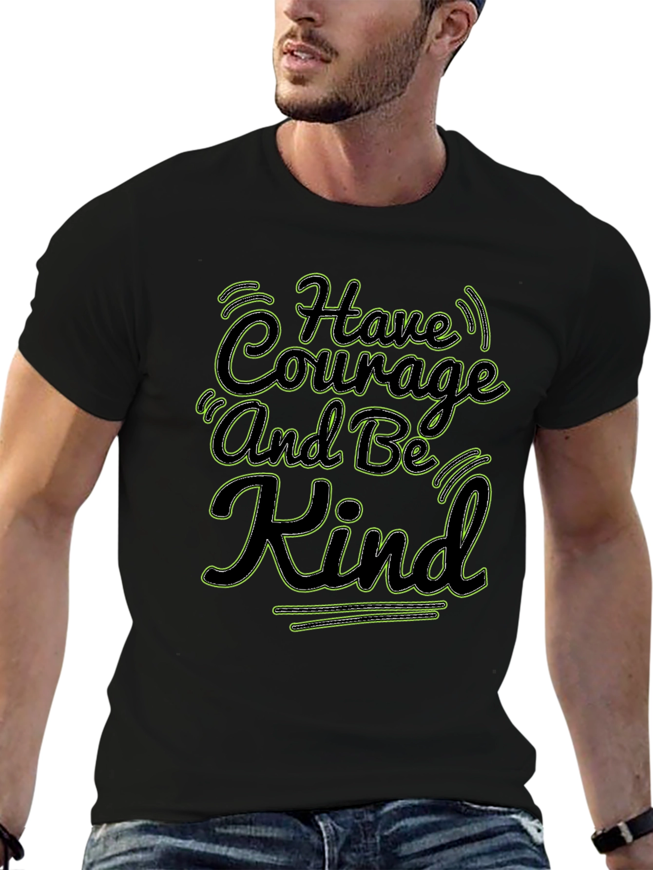 Courage and Kind T-Shirt - Motivational Quote