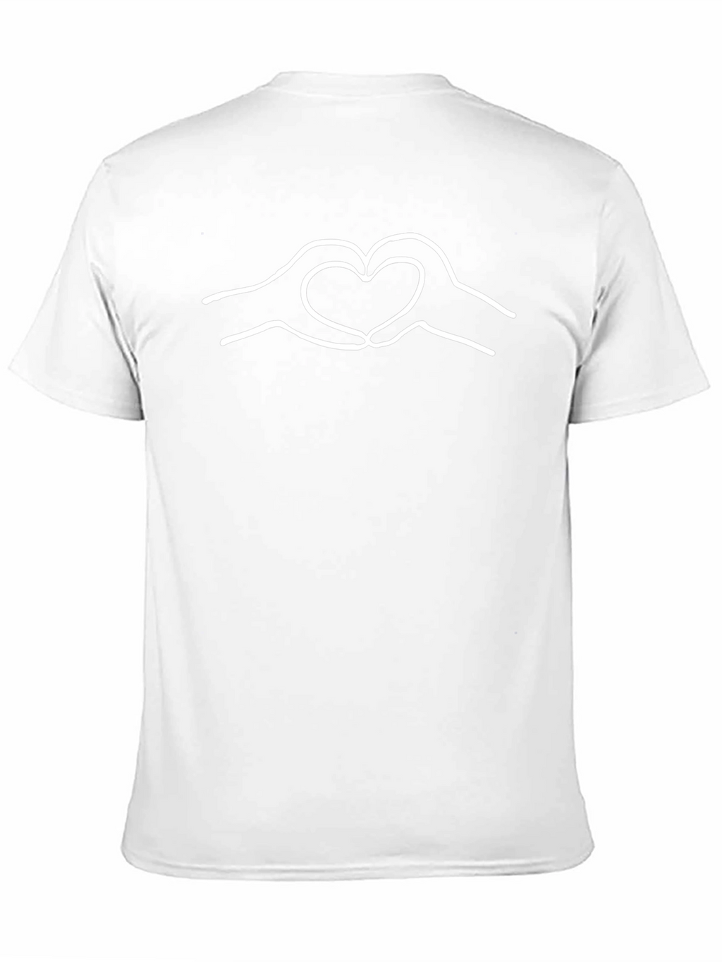 Heart Hands Graphic Tee - Soft Cotton