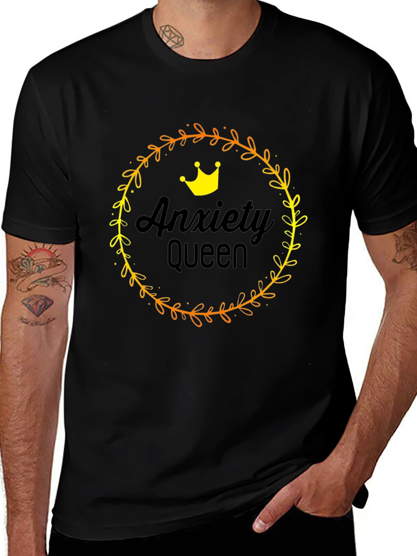 Anxiety Queen T-Shirt - Graphic Tee