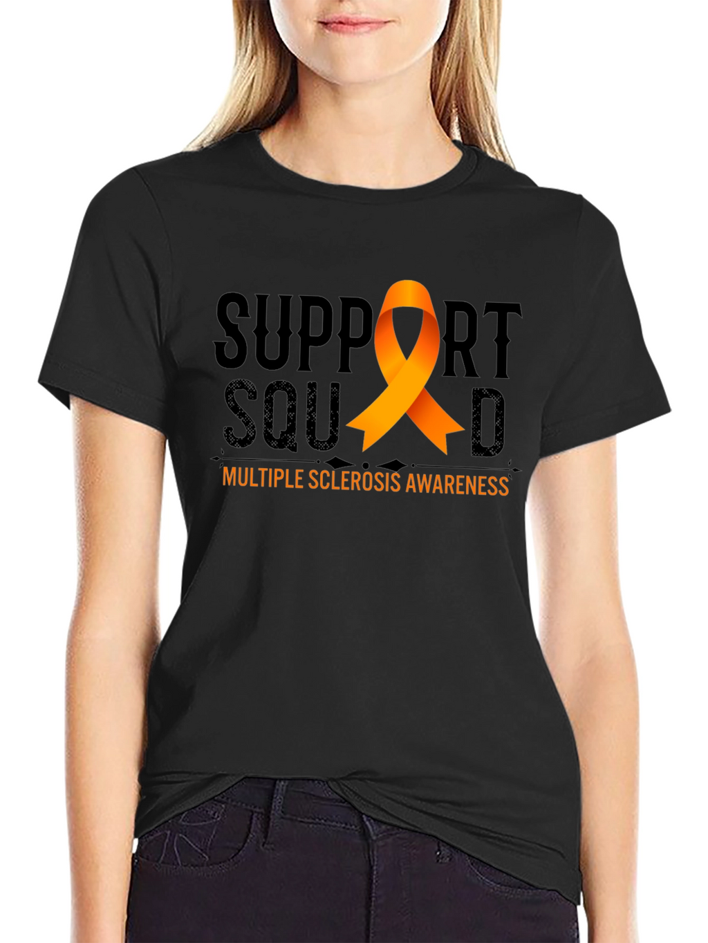 Multiple Sclerosis Awareness Support Squad T-Shirt