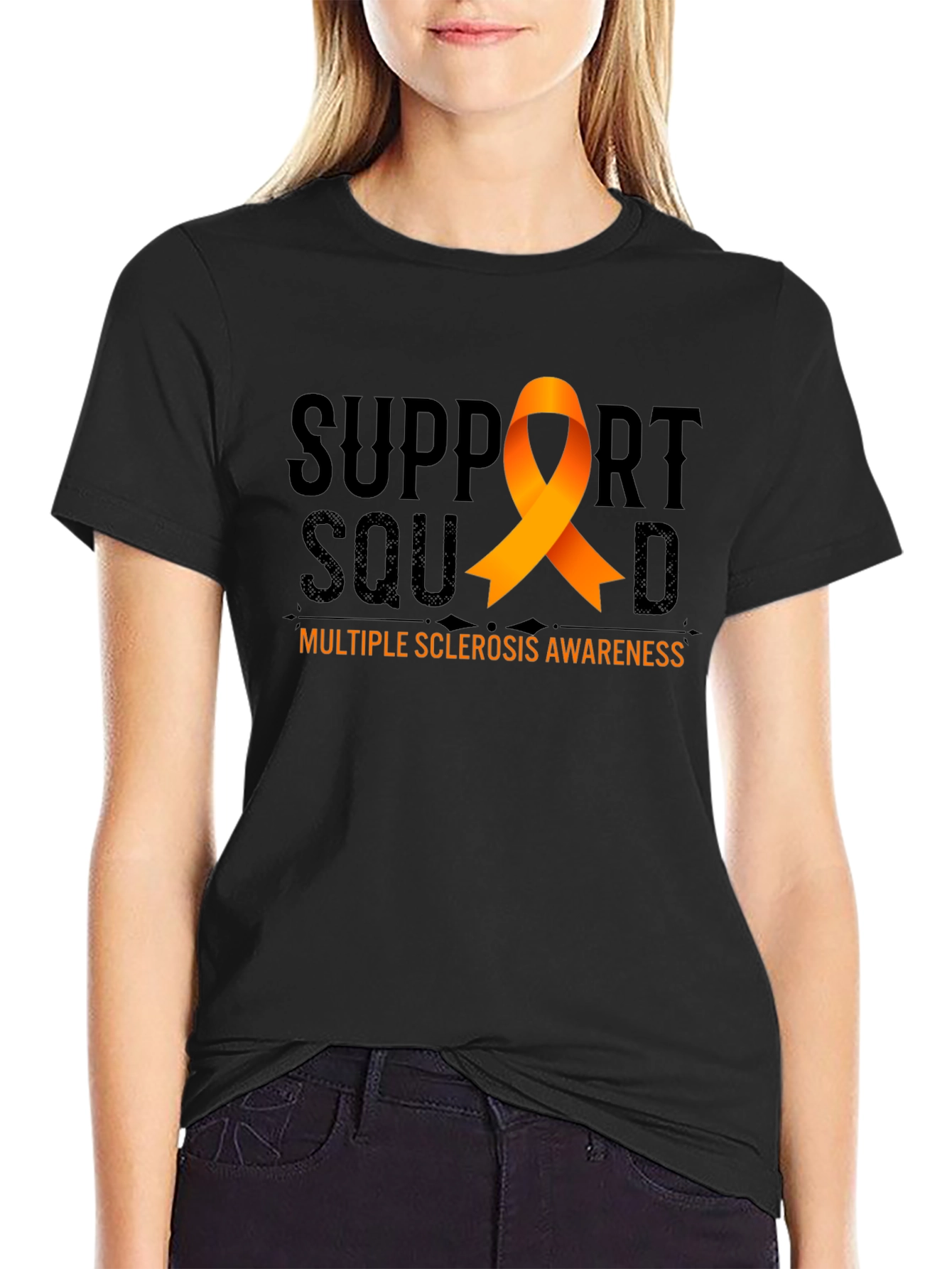Multiple Sclerosis Awareness Support Squad T-Shirt