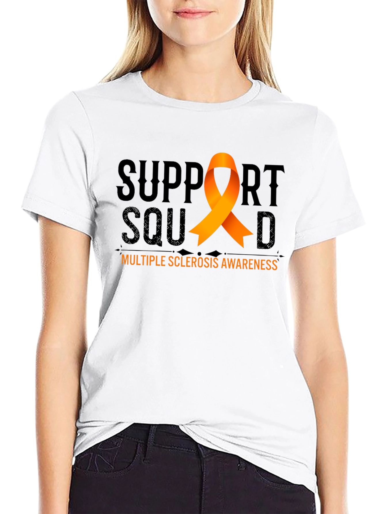 Multiple Sclerosis Awareness Support Squad T-Shirt