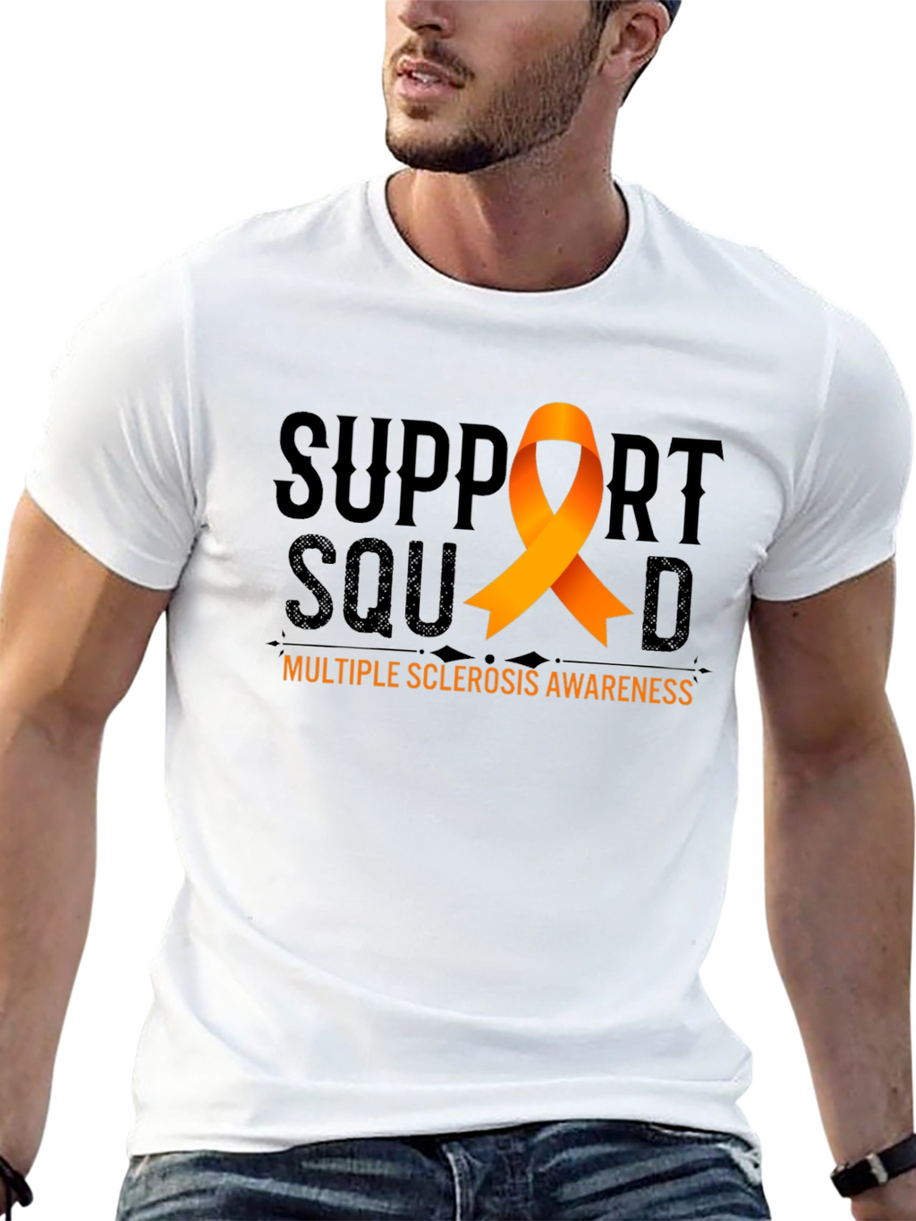 Multiple Sclerosis Awareness Support Squad T-Shirt