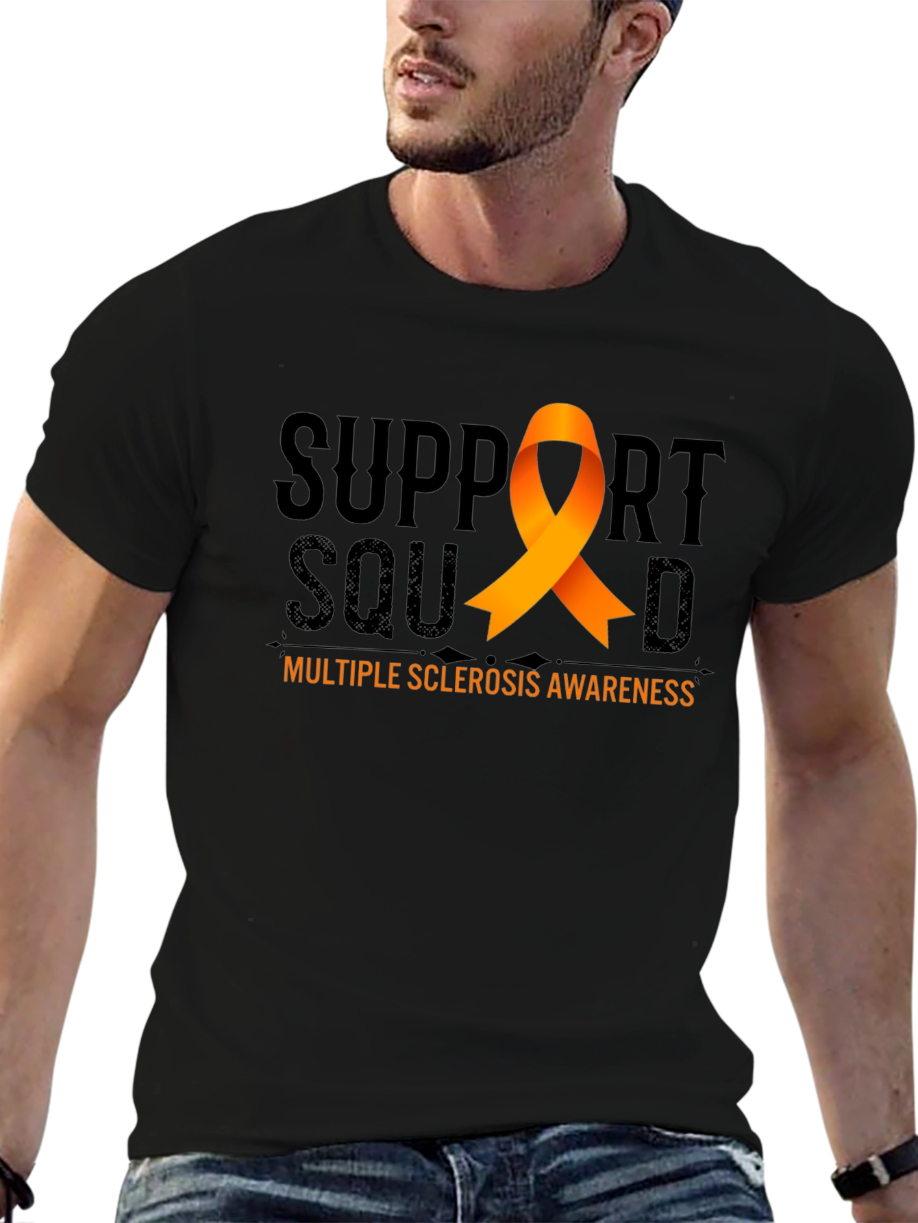 Multiple Sclerosis Awareness Support Squad T-Shirt