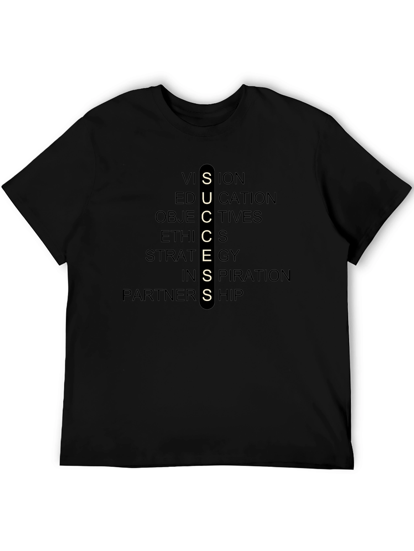 Success Crossword Graphic T-Shirt