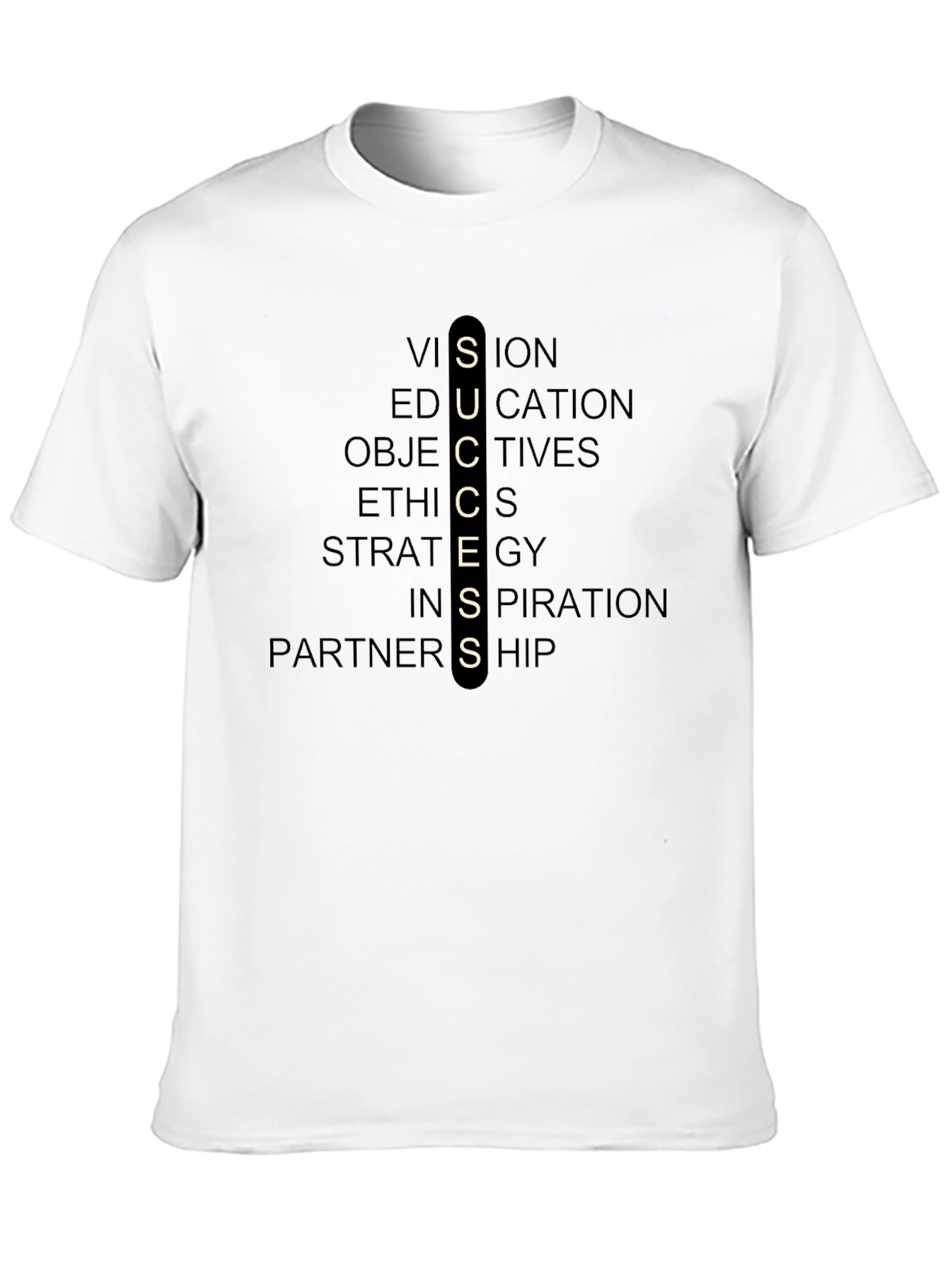 Success Crossword Graphic T-Shirt