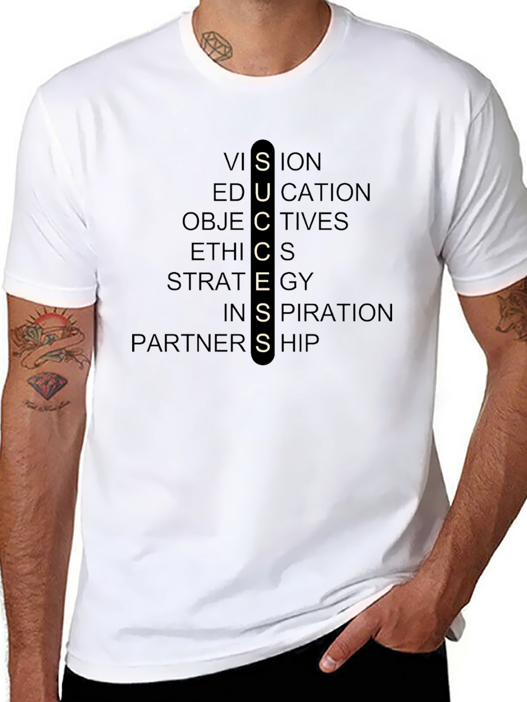 Success Crossword Graphic T-Shirt