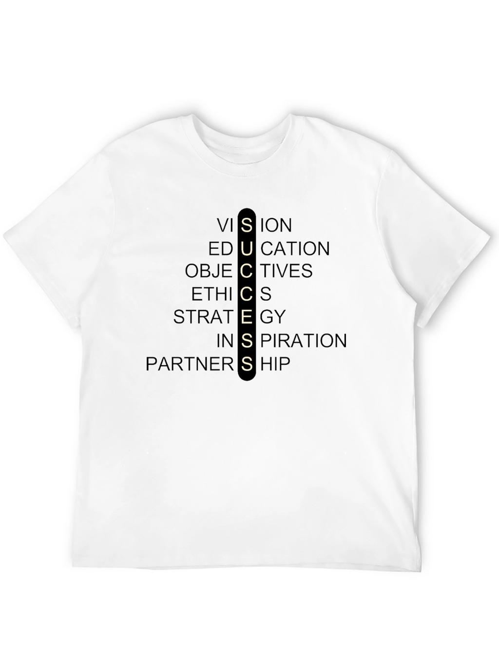 Success Crossword Graphic T-Shirt