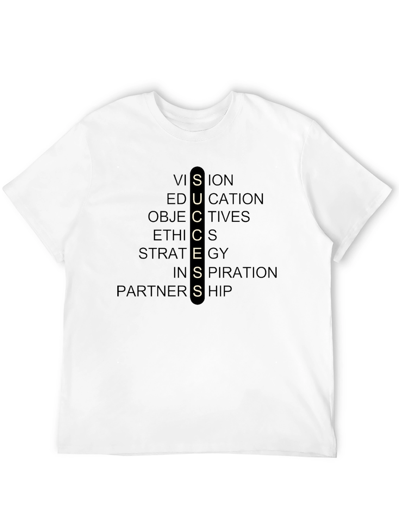 Success Crossword Graphic T-Shirt