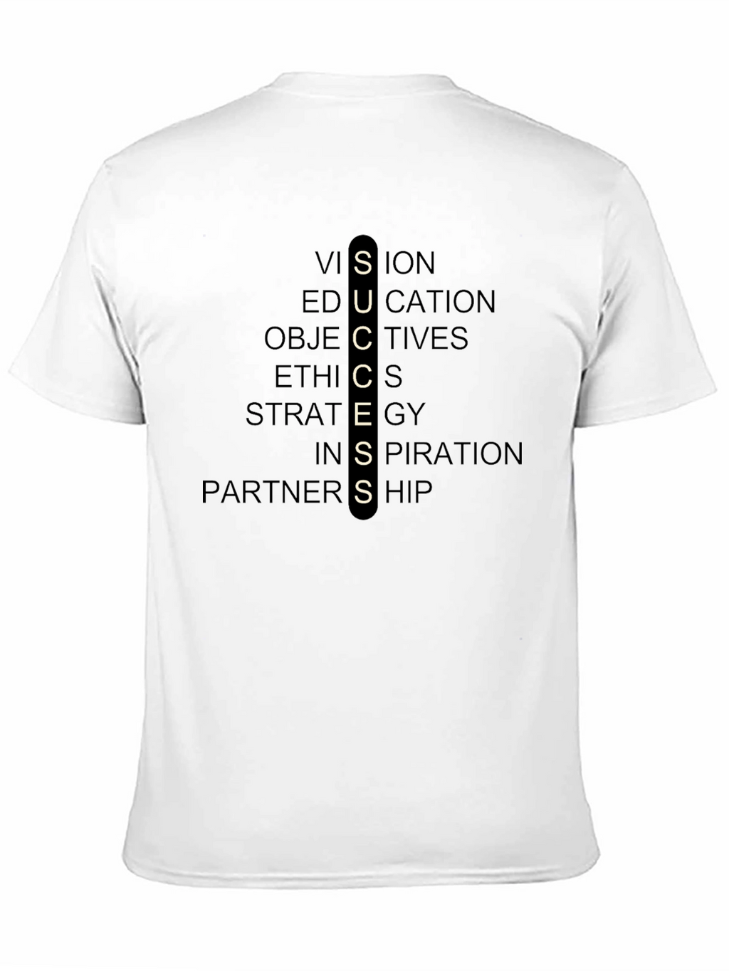 Success Crossword Graphic T-Shirt