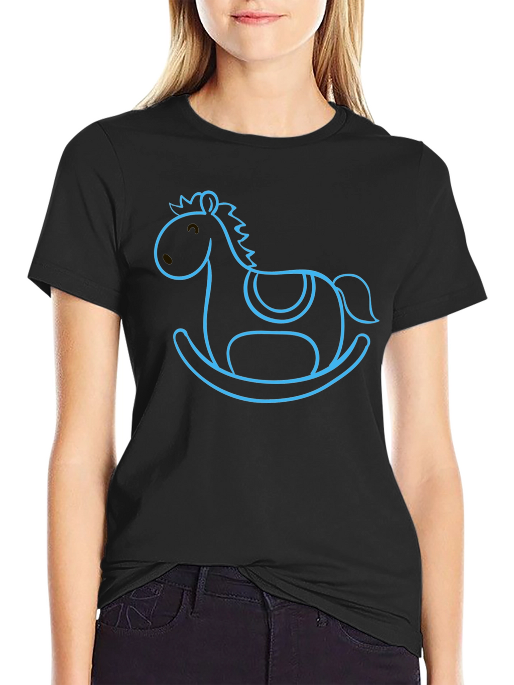 Rocking Horse Graphic Tee - Classic Comfort