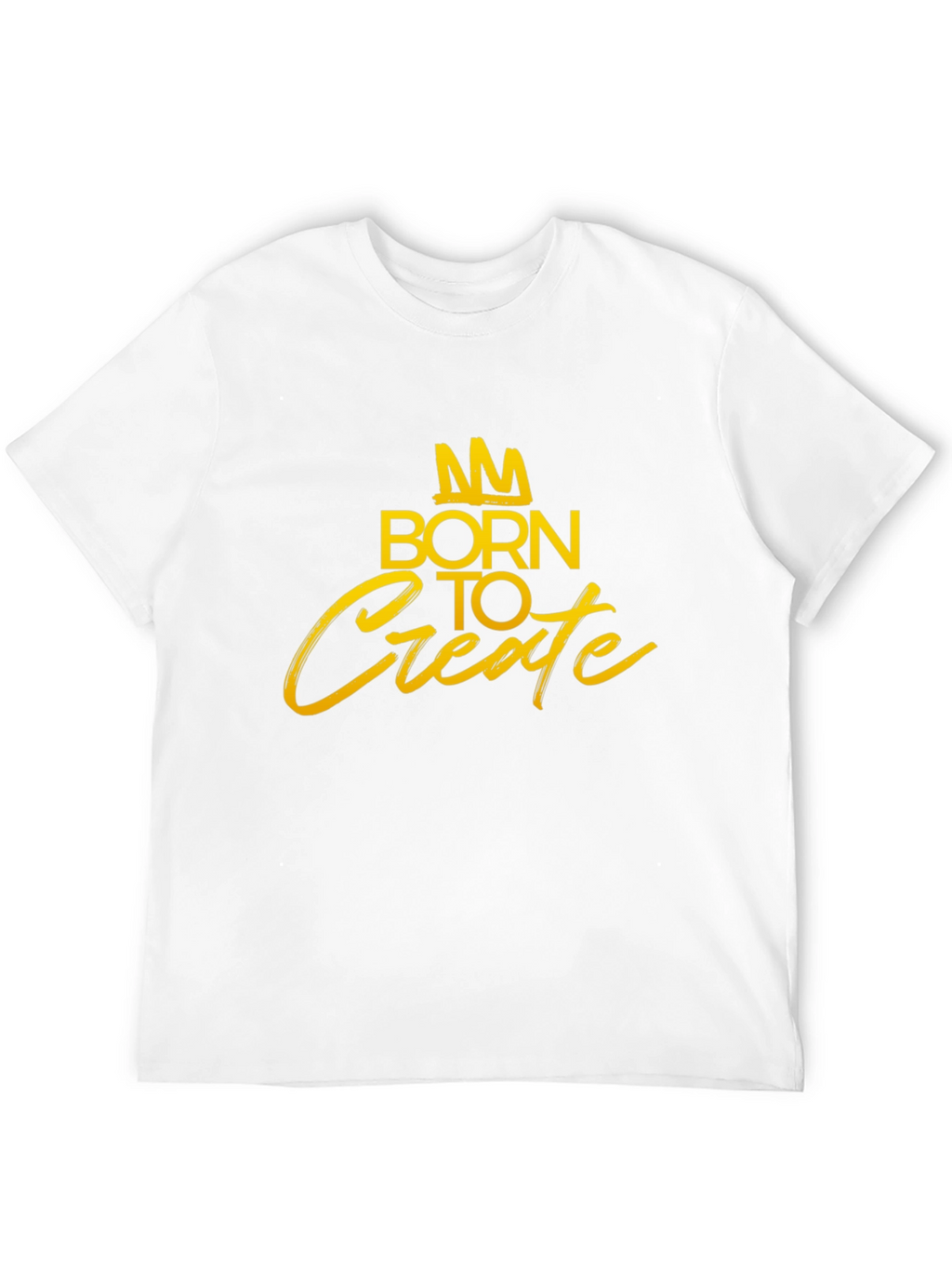 Born to Create - Graphic T-Shirt - Black