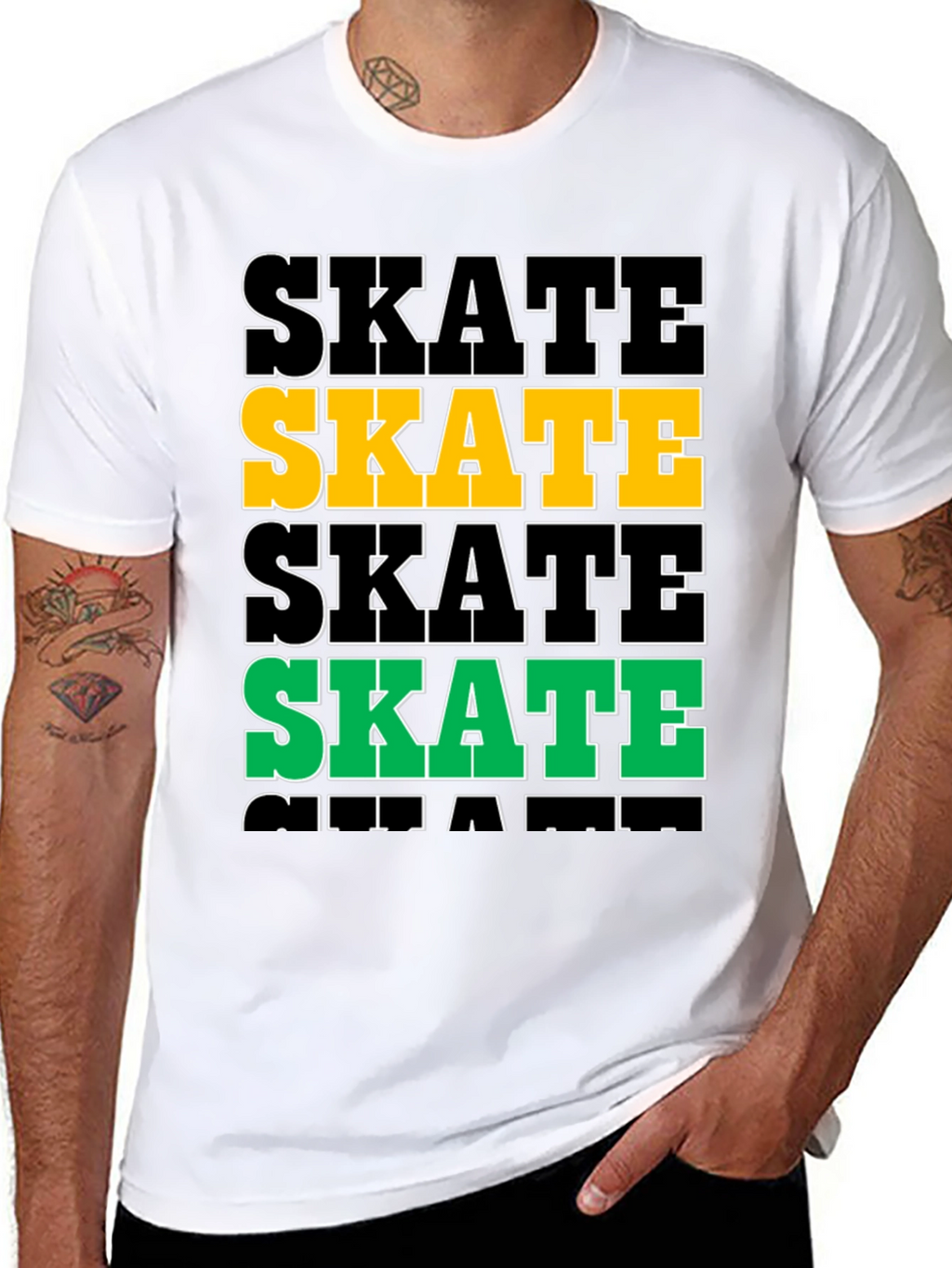 Skate Graphic Tee - Cool Streetwear