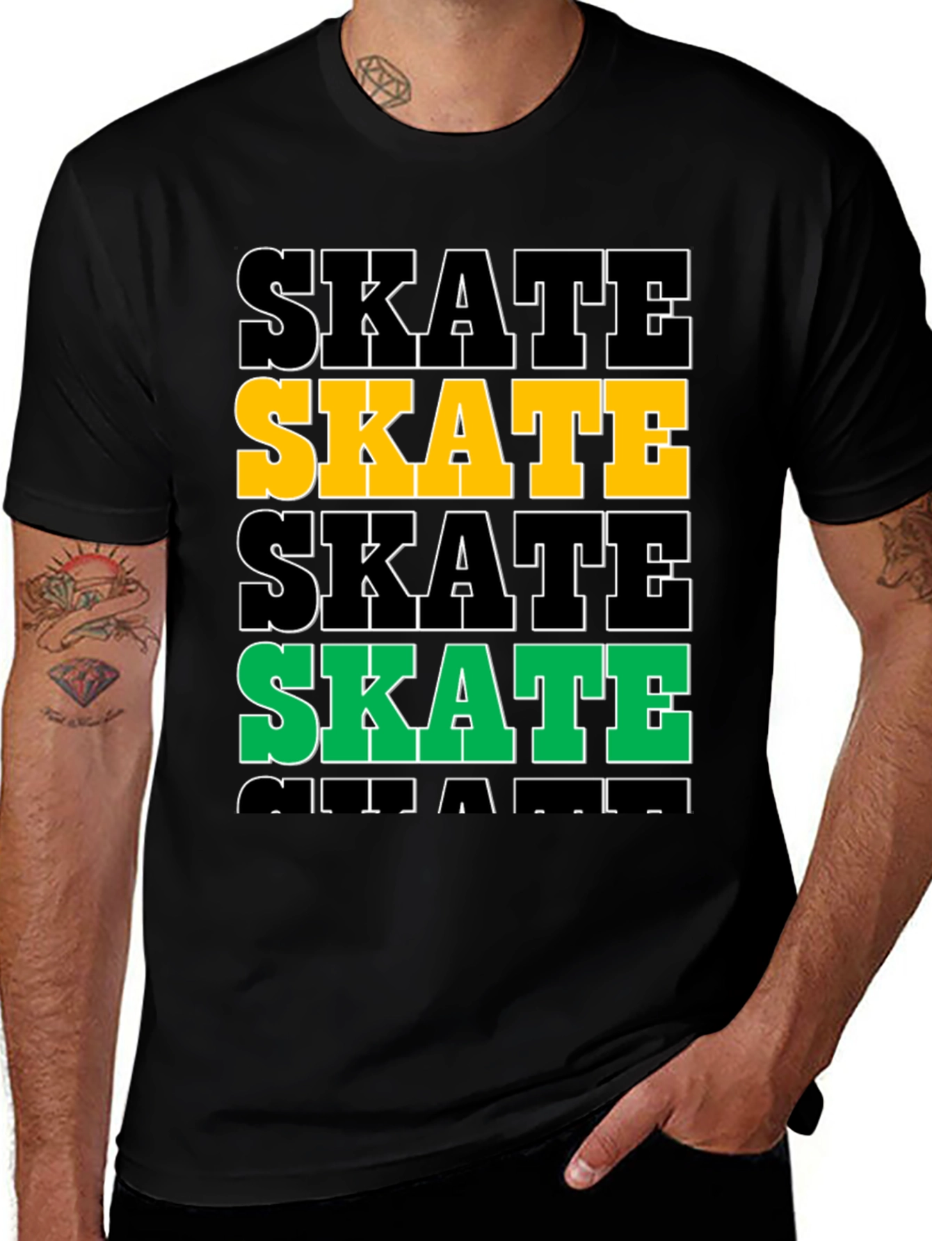 Skate Graphic Tee - Cool Streetwear