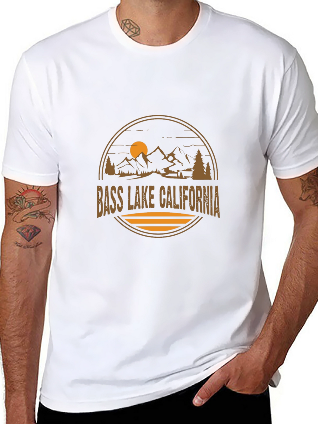 Bass Lake California Graphic Tee